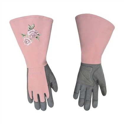 Kan jag använda en blomma i en logotyp för trädgårdshandskar?