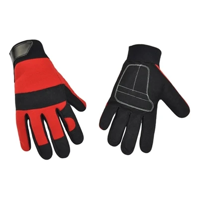 Vad är Leather Palm Safety Cuff Handskar